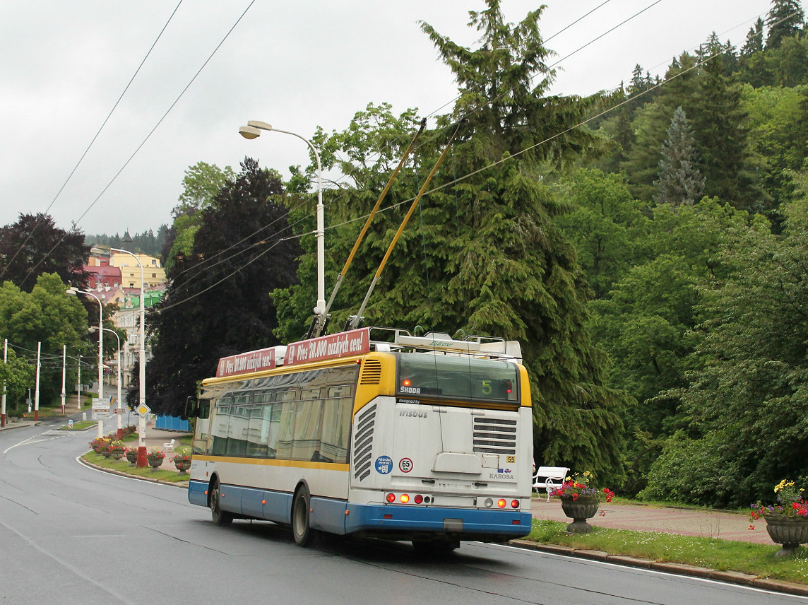 Марианске-Лазне, Škoda 24Tr Irisbus Citelis № 55