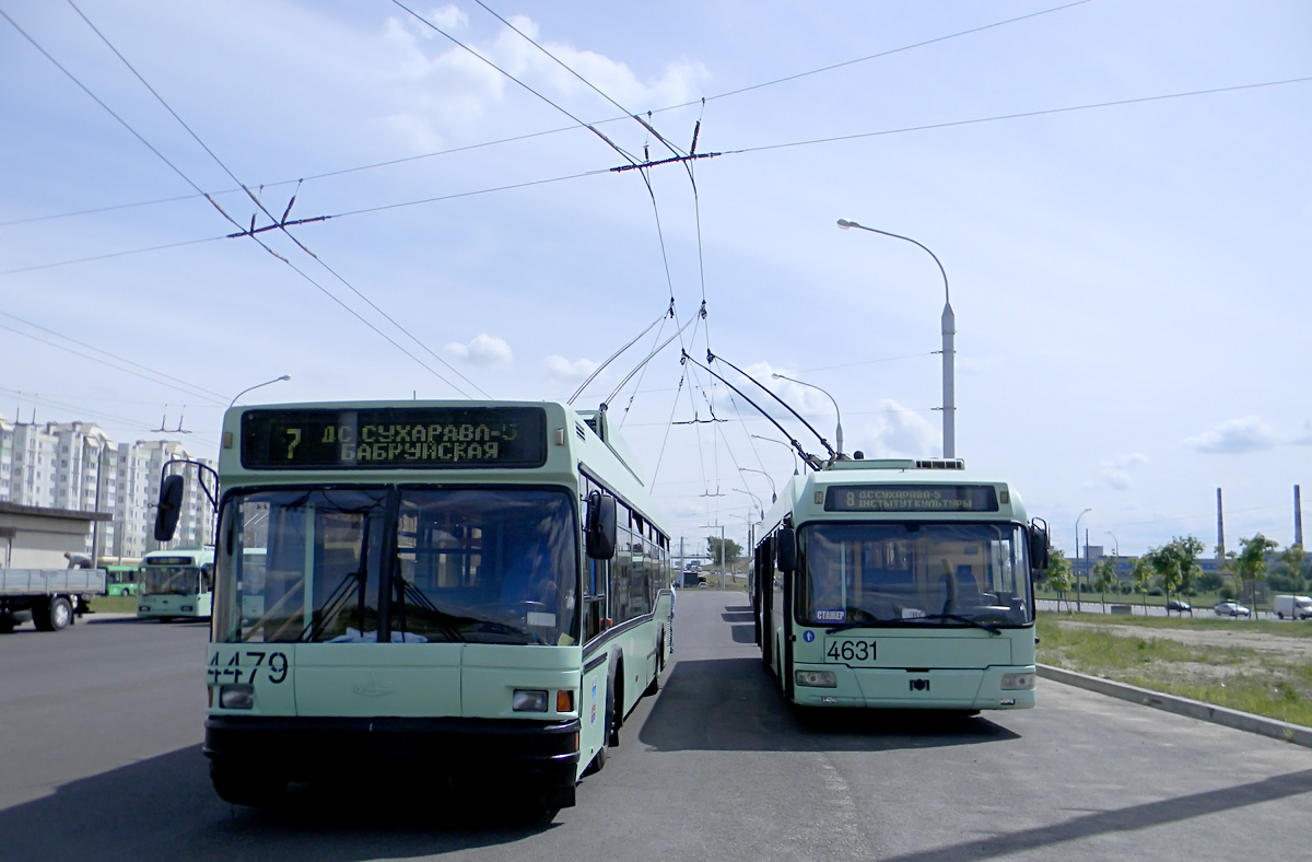Минск, БКМ 321 № 4631; Минск, БКМ 221 № 4479