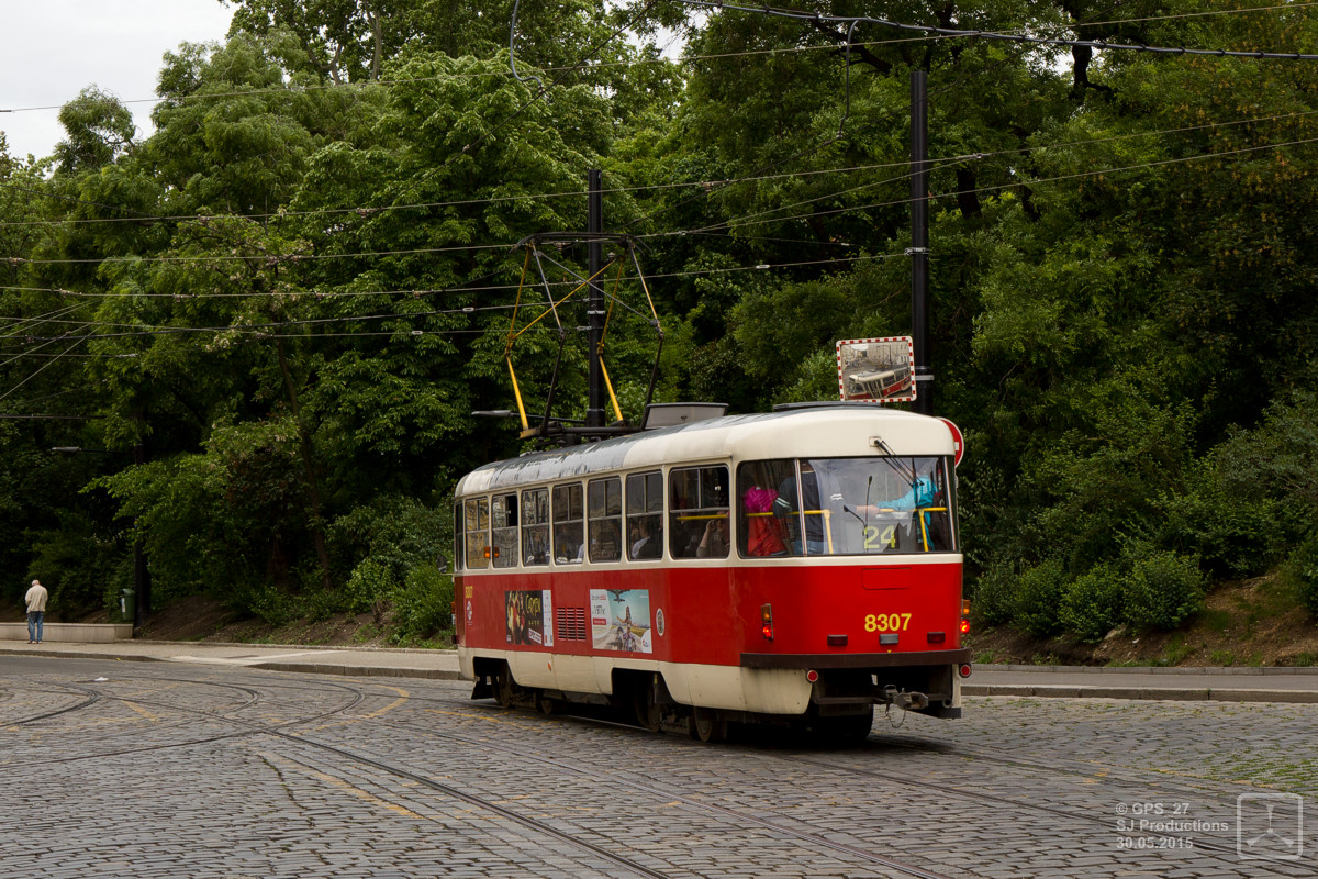Прага, Tatra T3R.P № 8307