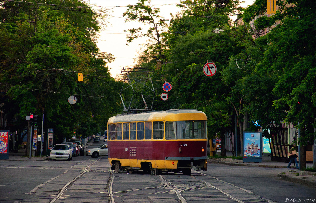 Одесса, Tatra T3SU № 3269