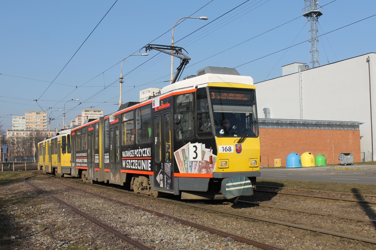 Щецин, Tatra KT4DtM № 168