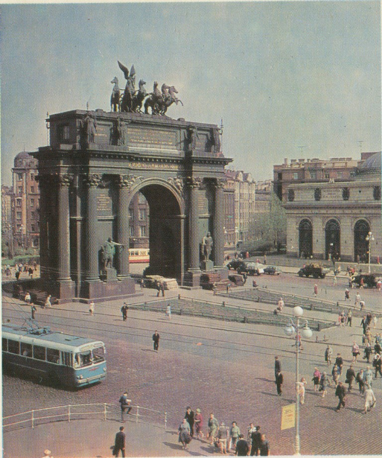 Szentpétervár — Historical trolleybus photos