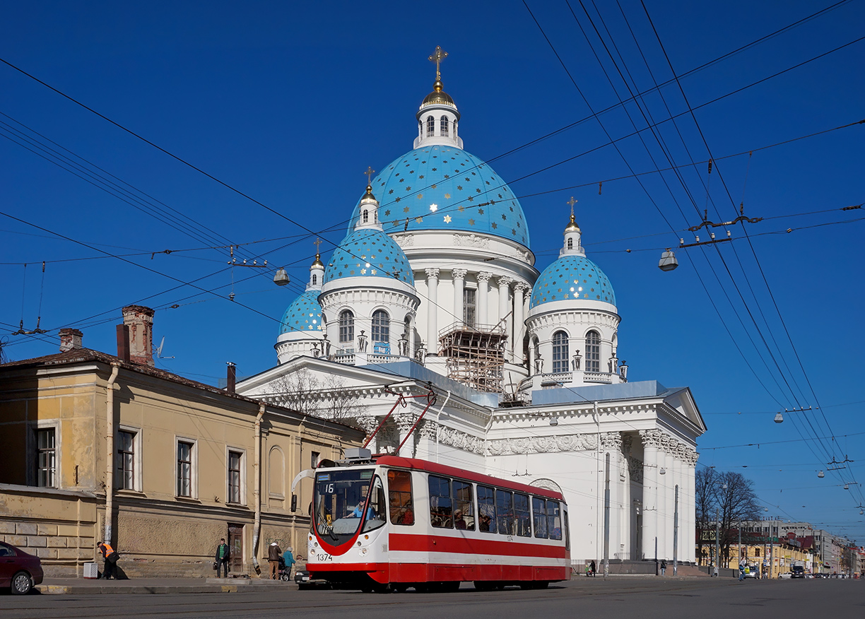 Санкт-Петербург, 71-134А (ЛМ-99АВН) № 1374