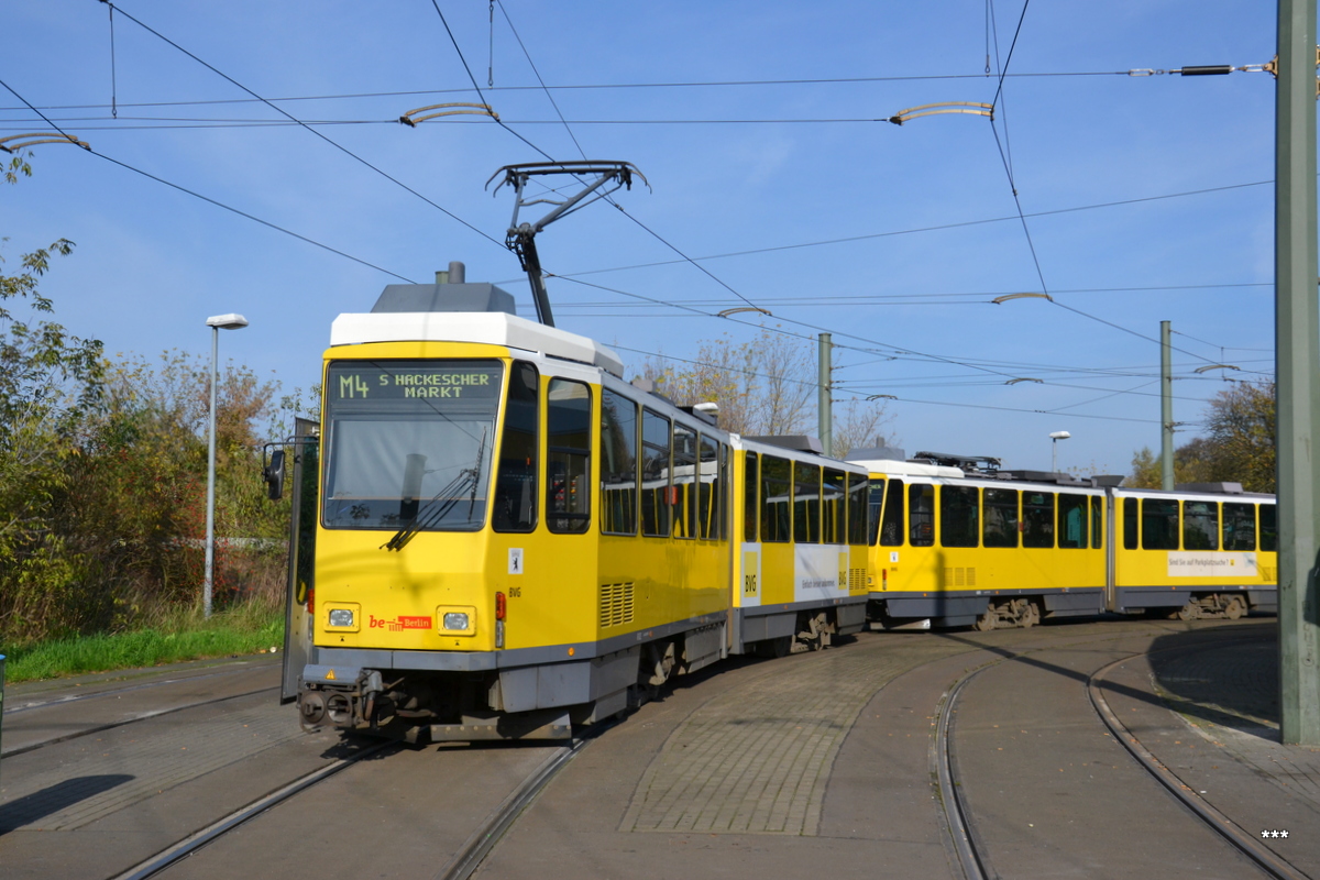 Берлин, Tatra KT4DM № 6102