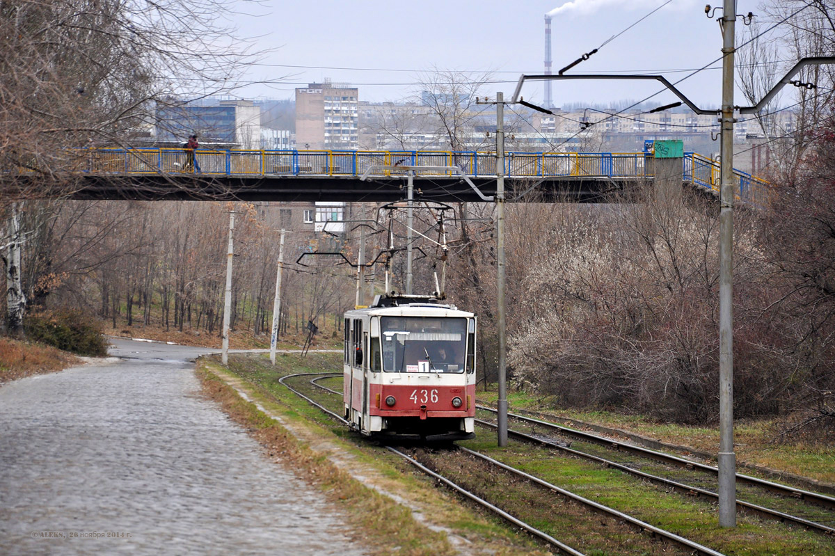Запорожье, Tatra T6B5SU № 436