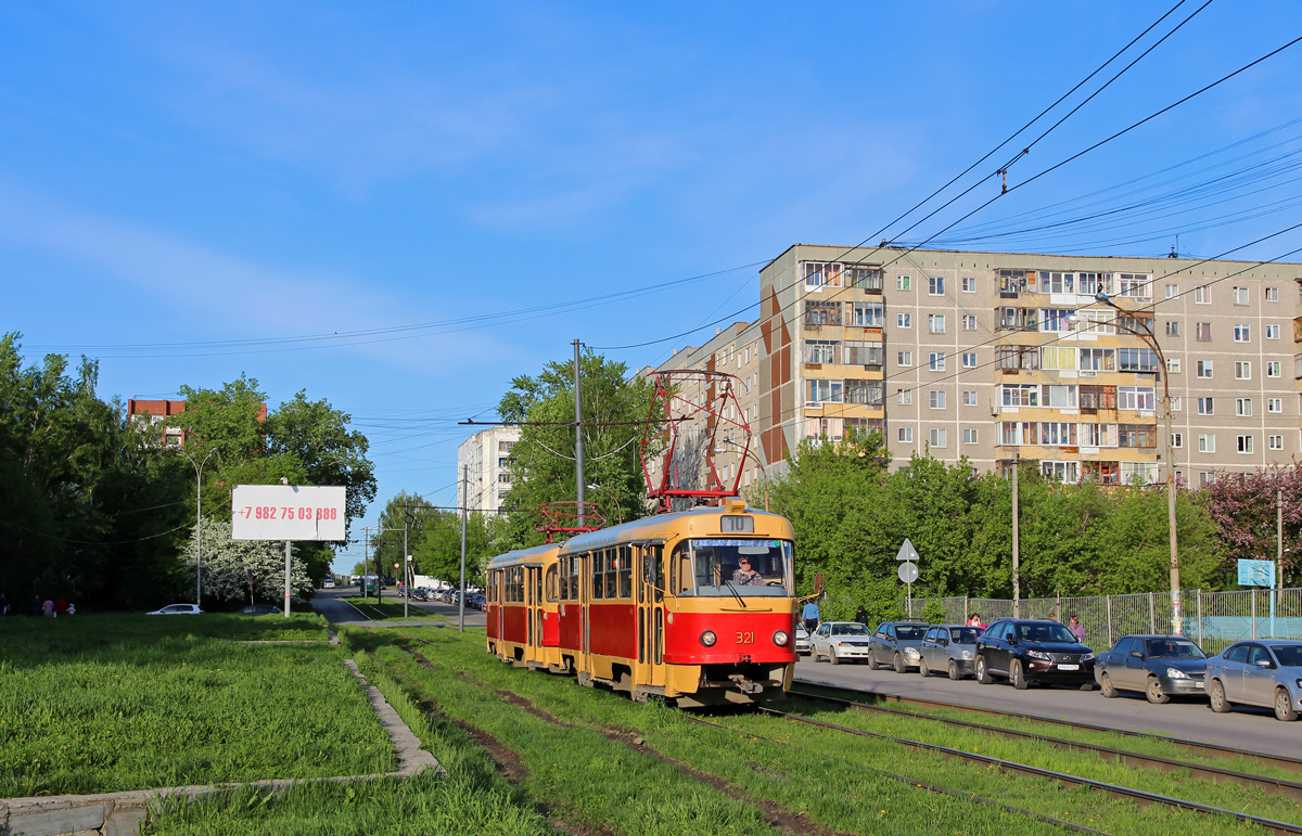 Екатеринбург, Tatra T3SU № 321