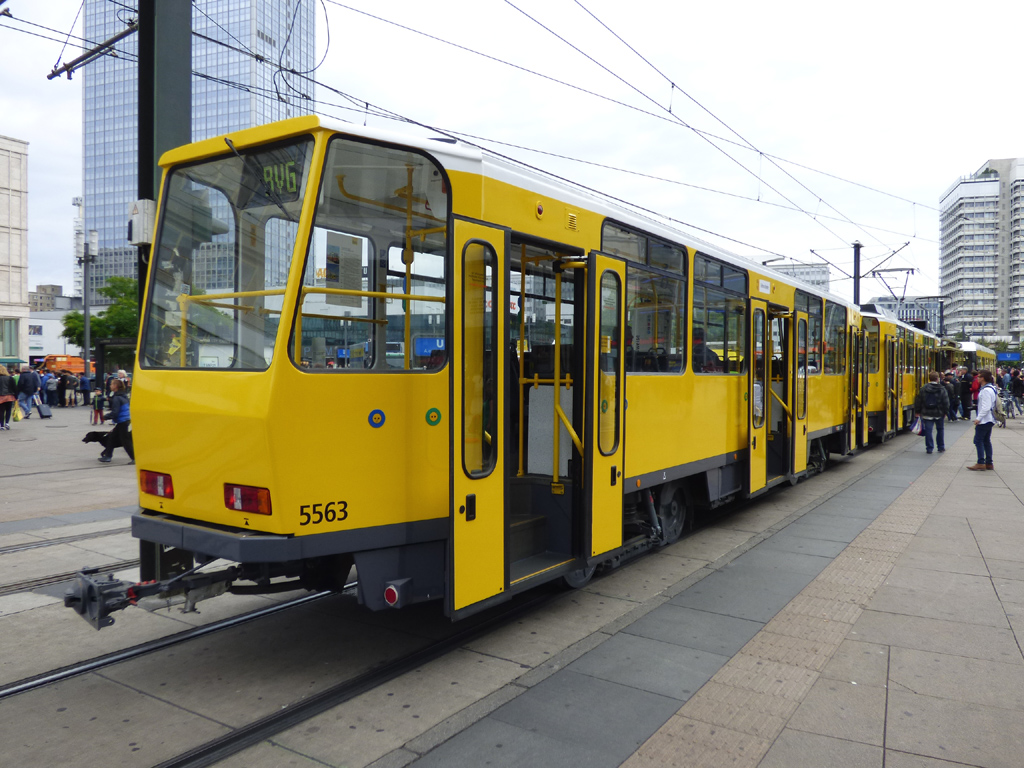 Berlīne, Tatra B6A2M № 5563; Berlīne — Festivities for tram's 150th anniversary