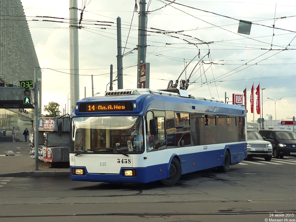 Санкт-Петербург, БКМ 321 № 3438
