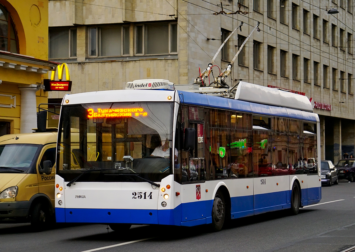 Санкт-Петербург, Тролза-5265.00 «Мегаполис» № 2514