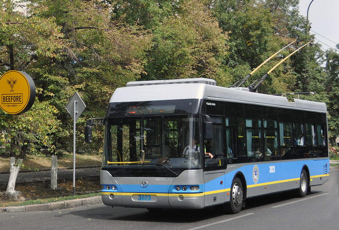 Alma-Ata, YoungMan JNP6120GDZ (Neoplan Kazakhstan) č. 3023
