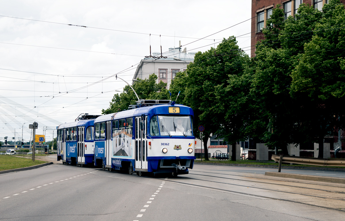 Рига, Tatra T3A № 30362