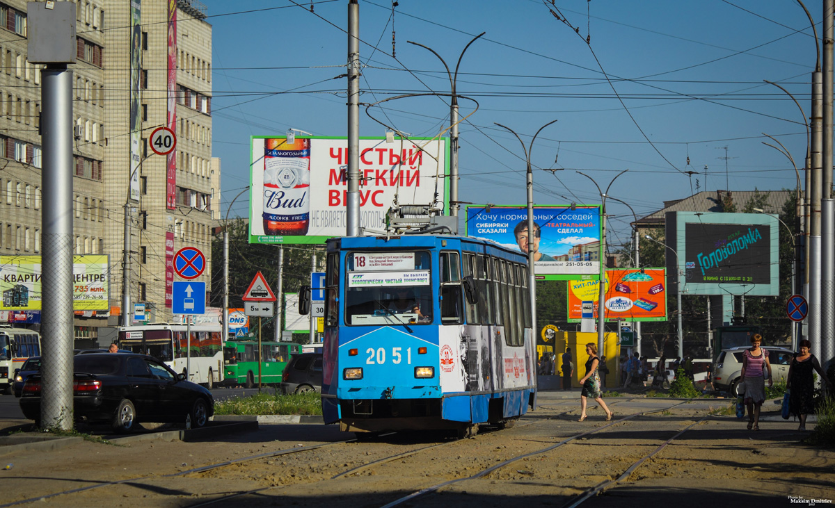 Новосибирск, 71-605 (КТМ-5М3) № 2051