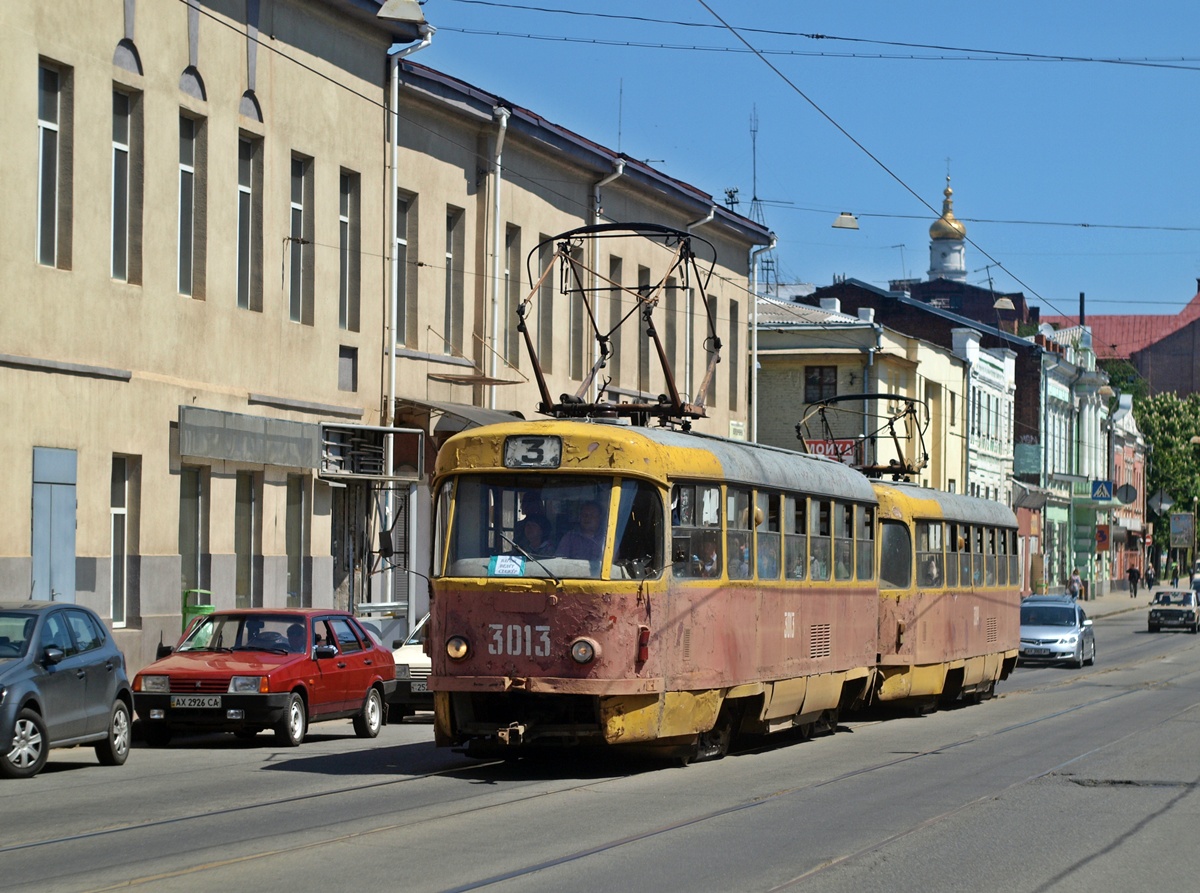 Харьков, Tatra T3SU № 3013