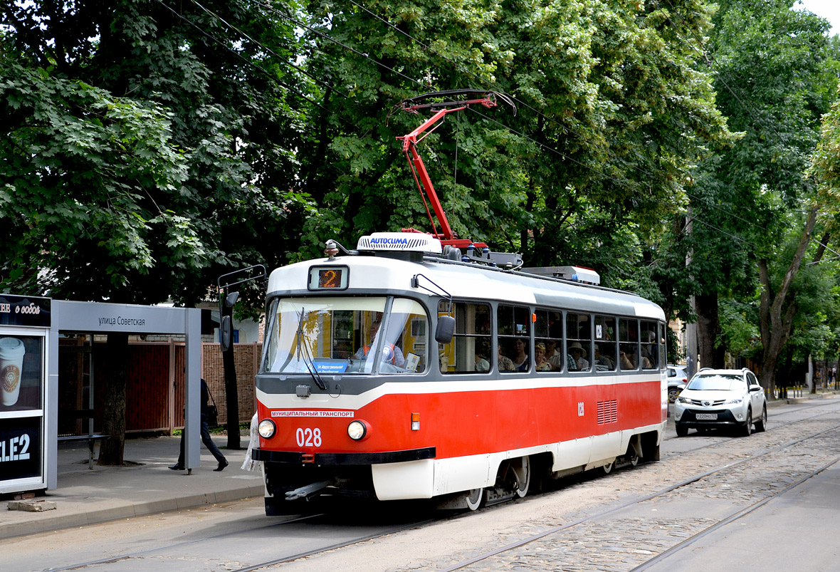 Краснодар, Tatra T3SU КВР ТМЗ № 028
