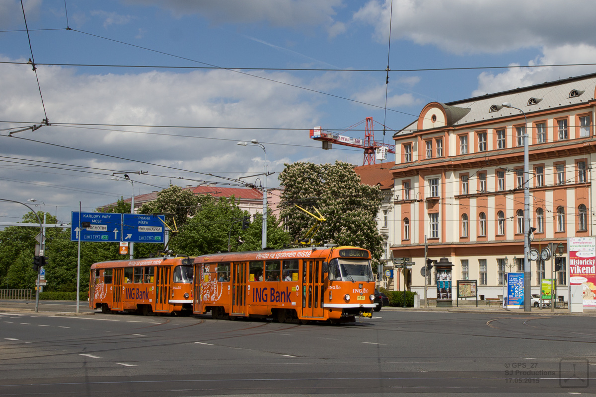Пльзень, Tatra T3R.P № 217