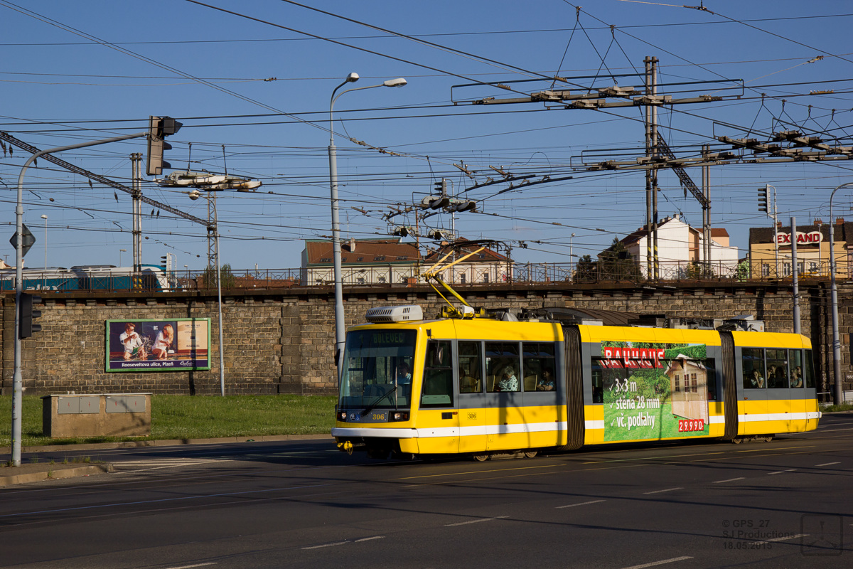 Пльзень, Škoda 03T3 Astra № 306