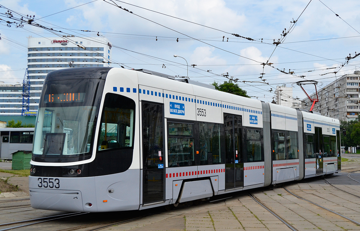 Москва, 71-414 (Pesa Fokstrot) № 3553