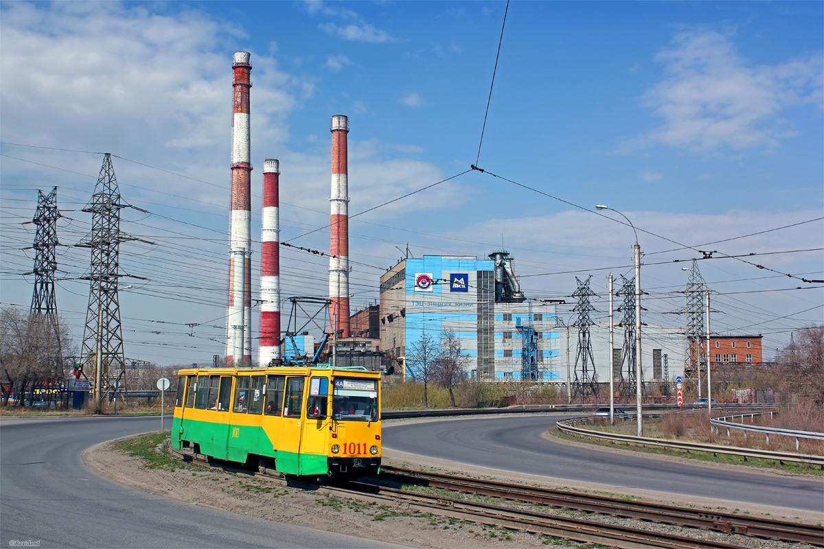 Магнитогорск, 71-605 (КТМ-5М3) № 1011
