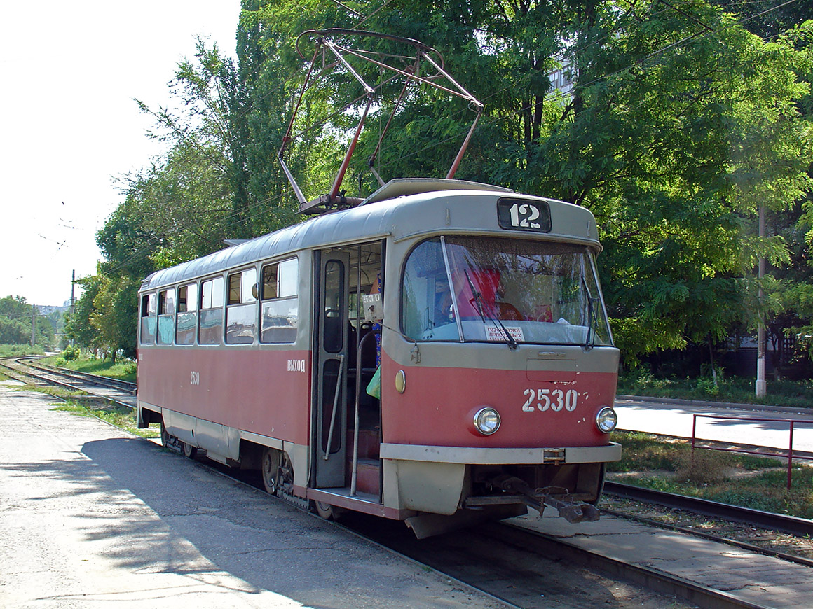 Волгоград, Tatra T3SU (двухдверная) № 2530