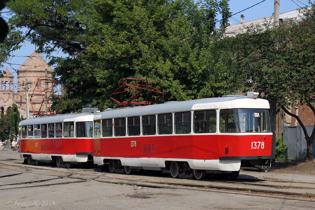 Днепр, Tatra T3SU № 1378