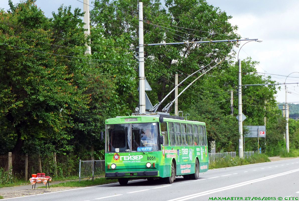 Крымский троллейбус, Škoda 14Tr02/6 № 8051