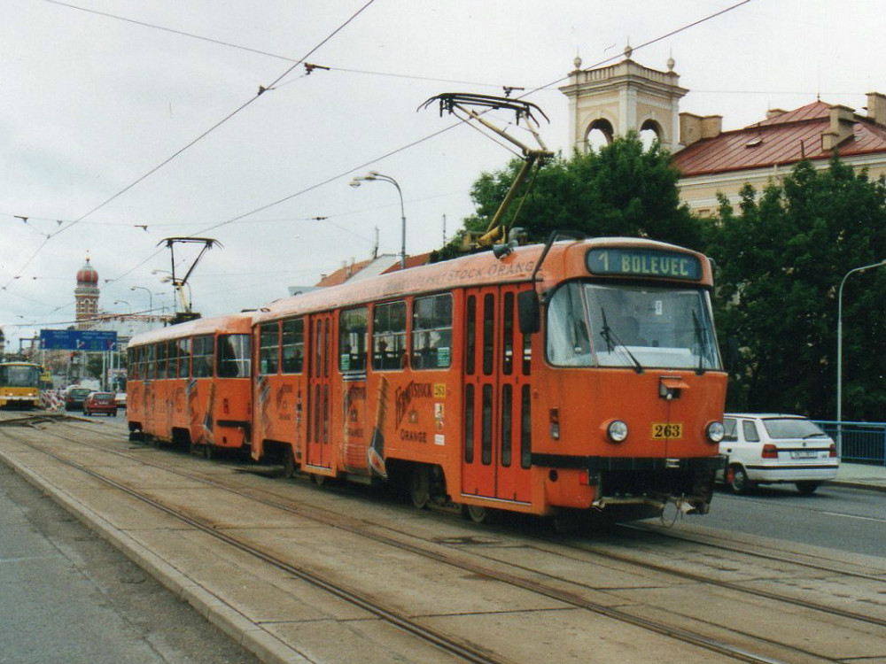 Пльзень, Tatra T3R.P № 263