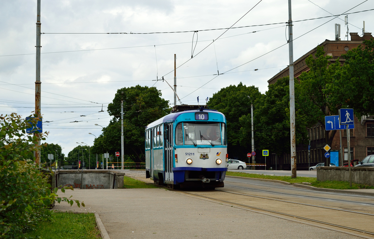 Рига, Tatra T3A № 51211