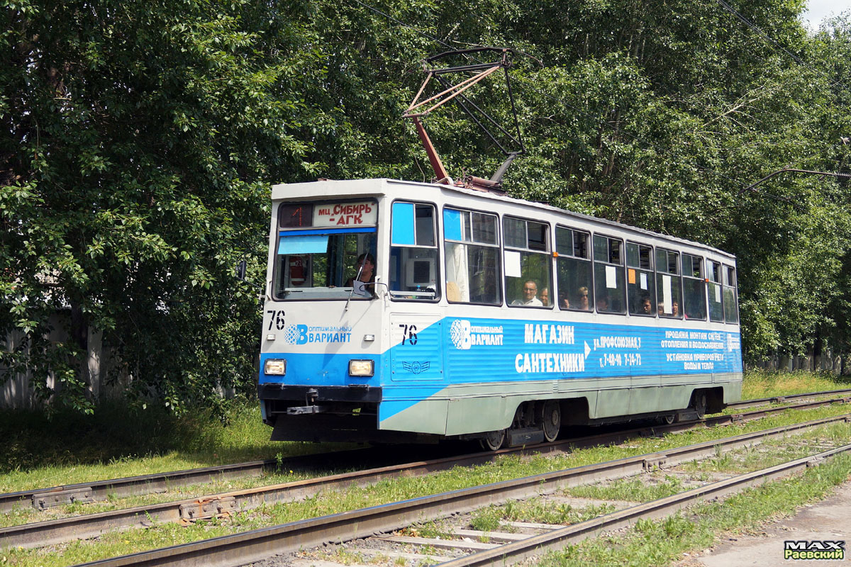 Ачинск, 71-605 (КТМ-5М3) № 76