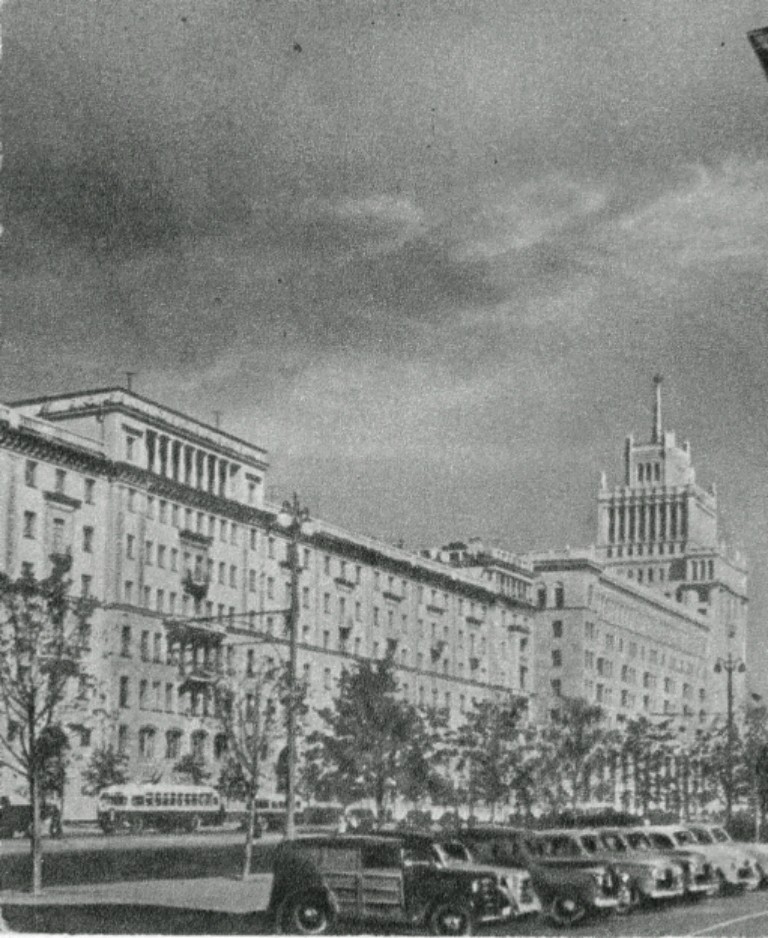 Москва — Исторические фотографии — Трамвай и Троллейбус (1946-1991)