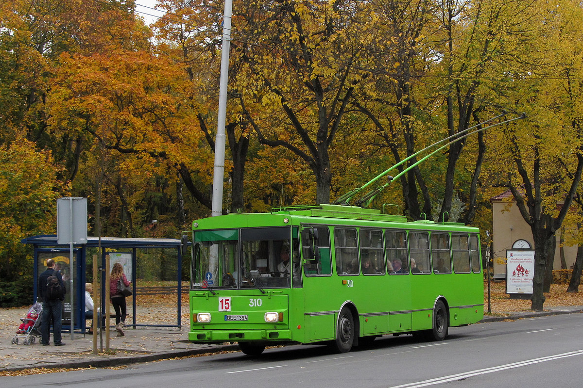 Каунас, Škoda 14Tr89/6 № 310