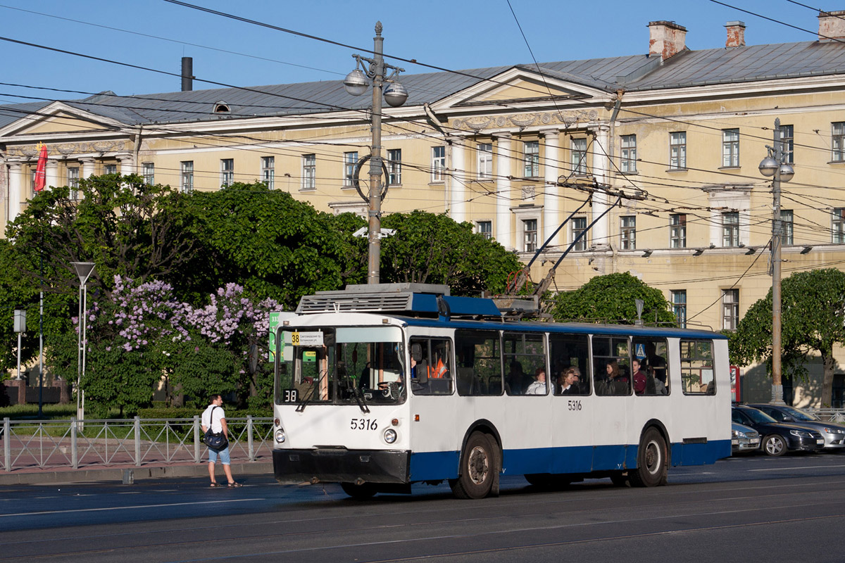 Санкт-Петербург, ВЗТМ-5284 № 5316