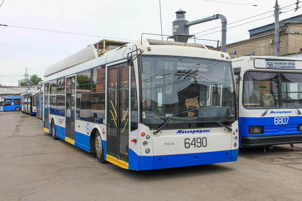 Москва, Тролза-5265.00 «Мегаполис» № 6490