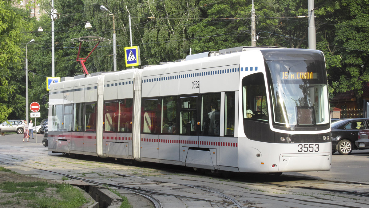 Москва, 71-414 (Pesa Fokstrot) № 3553