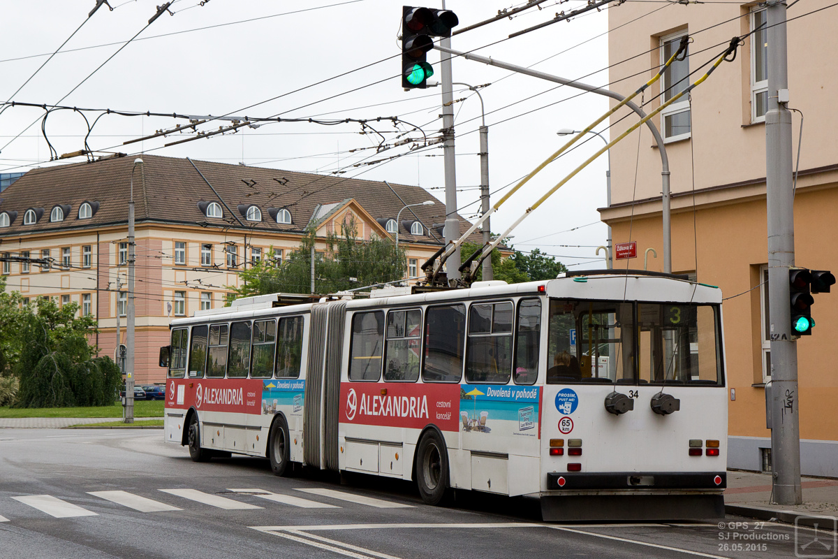 Ческе-Будеёвице, Škoda 15TrM № 34