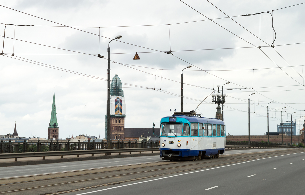 Рига, Tatra T3A № 51211