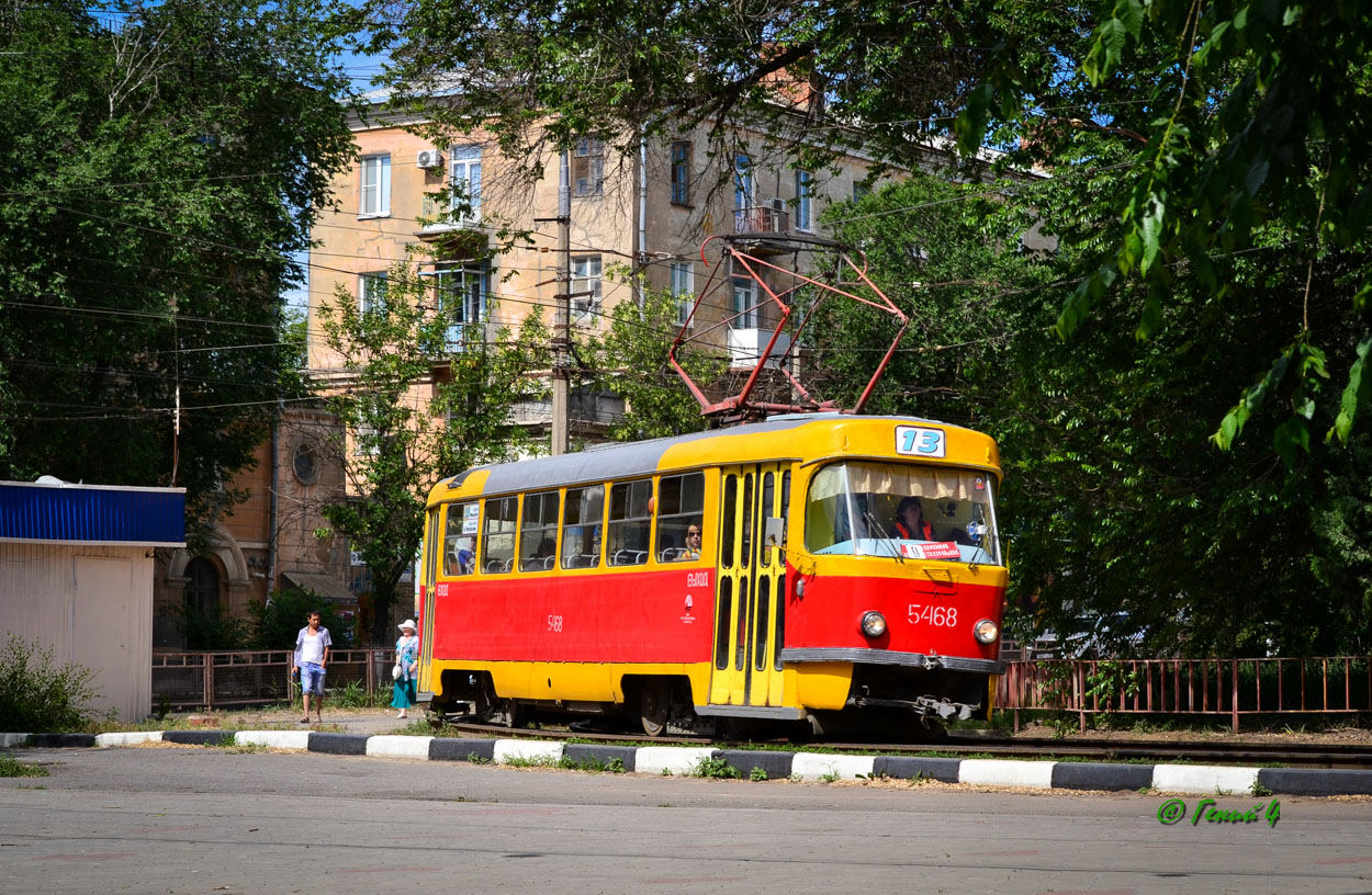 Волгоград, Tatra T3SU (двухдверная) № 5468