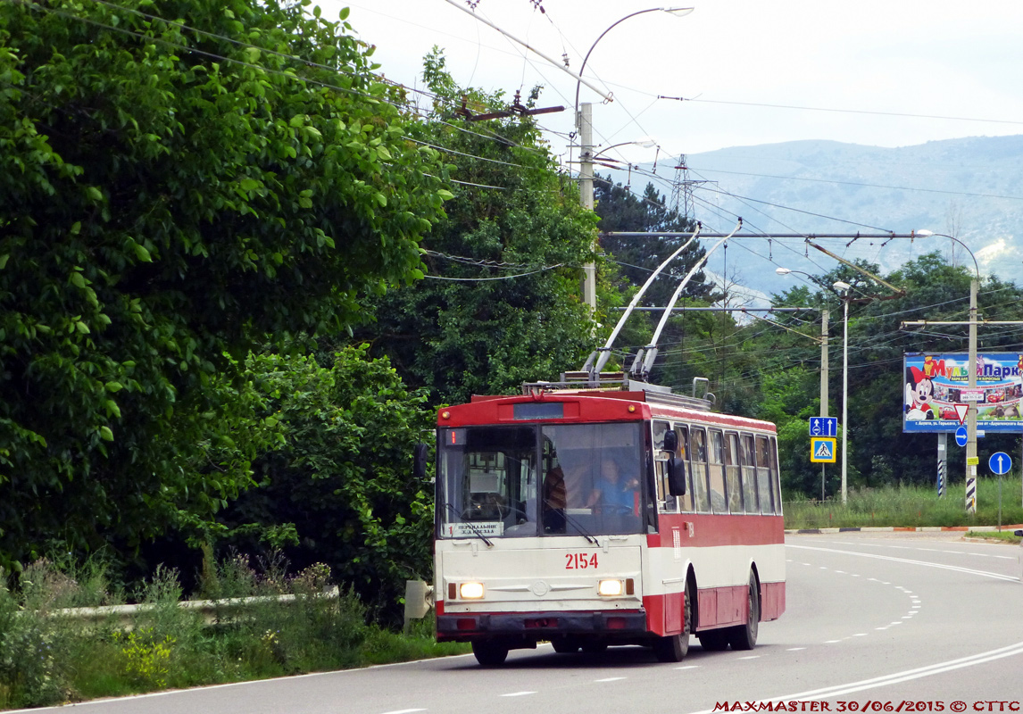 ყირიმის ტროლეიბუსი, Škoda 14Tr11/6 № 2154