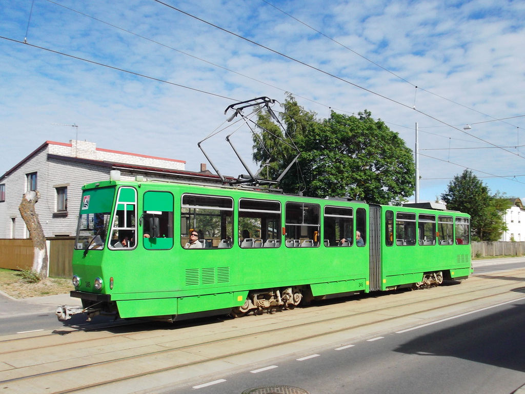 Лиепая, Tatra KT4D № 245