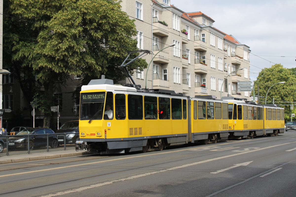 Берлин, Tatra KT4DM № 6046
