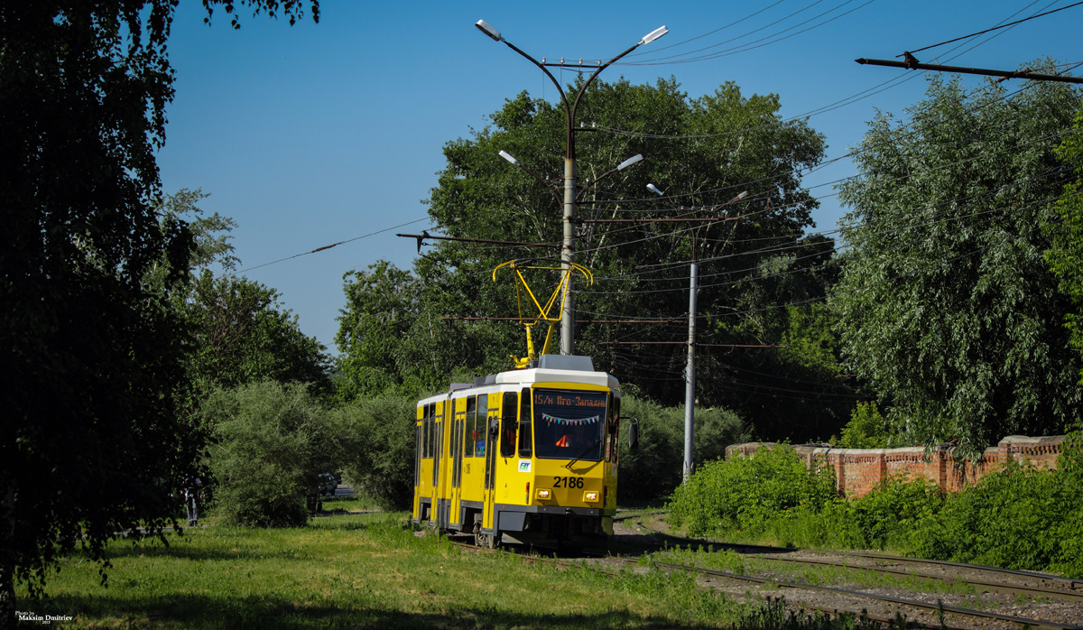 Новосибирск, Tatra KT4DM № 2186