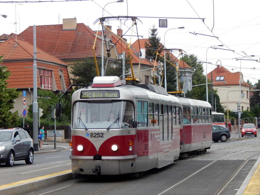 Прага, Tatra T3R.PLF № 8252