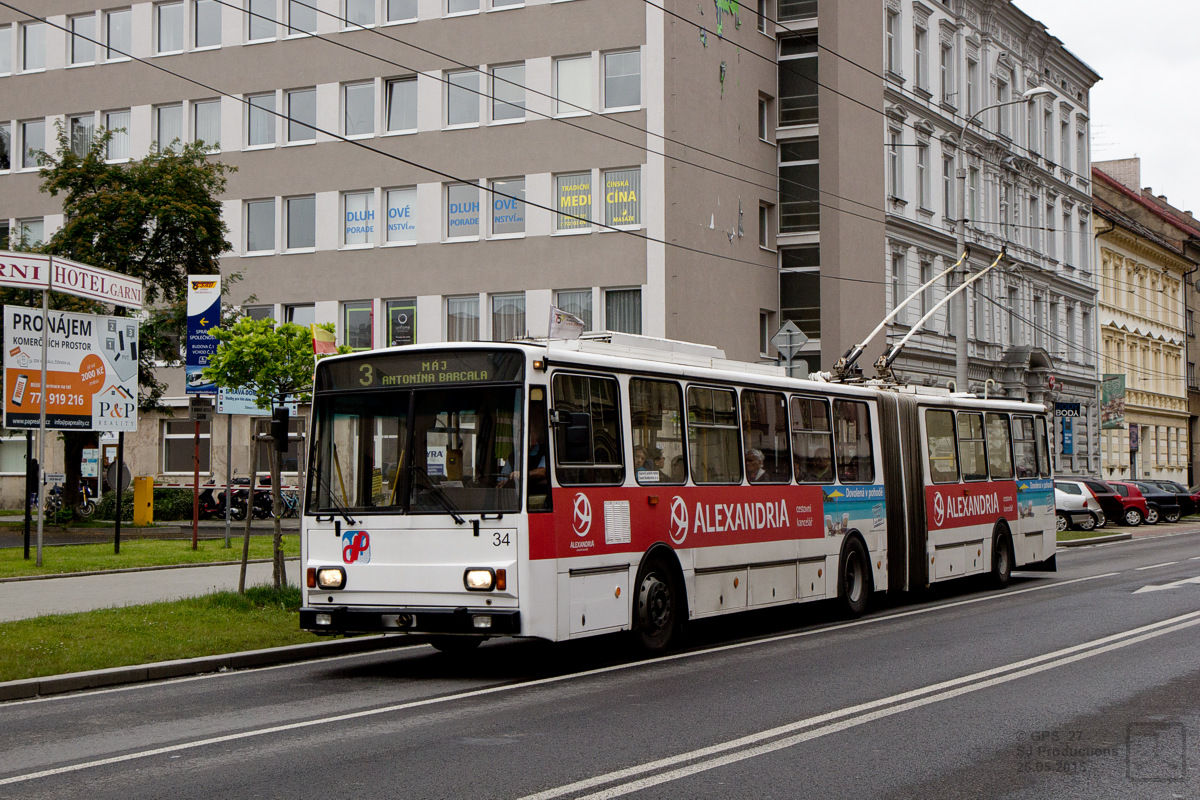 České Budějovice, Škoda 15TrM nr. 34