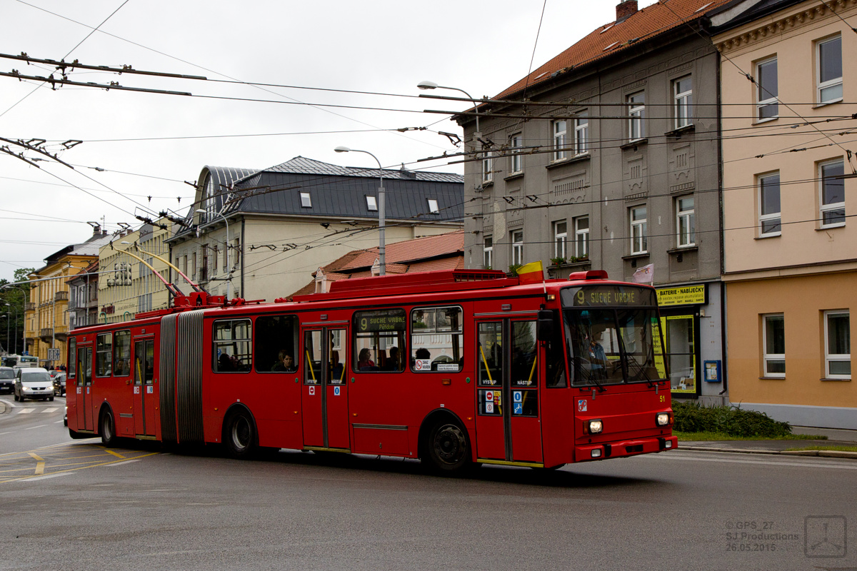 Ческе-Будеёвице, Škoda 15Tr13/7M № 51