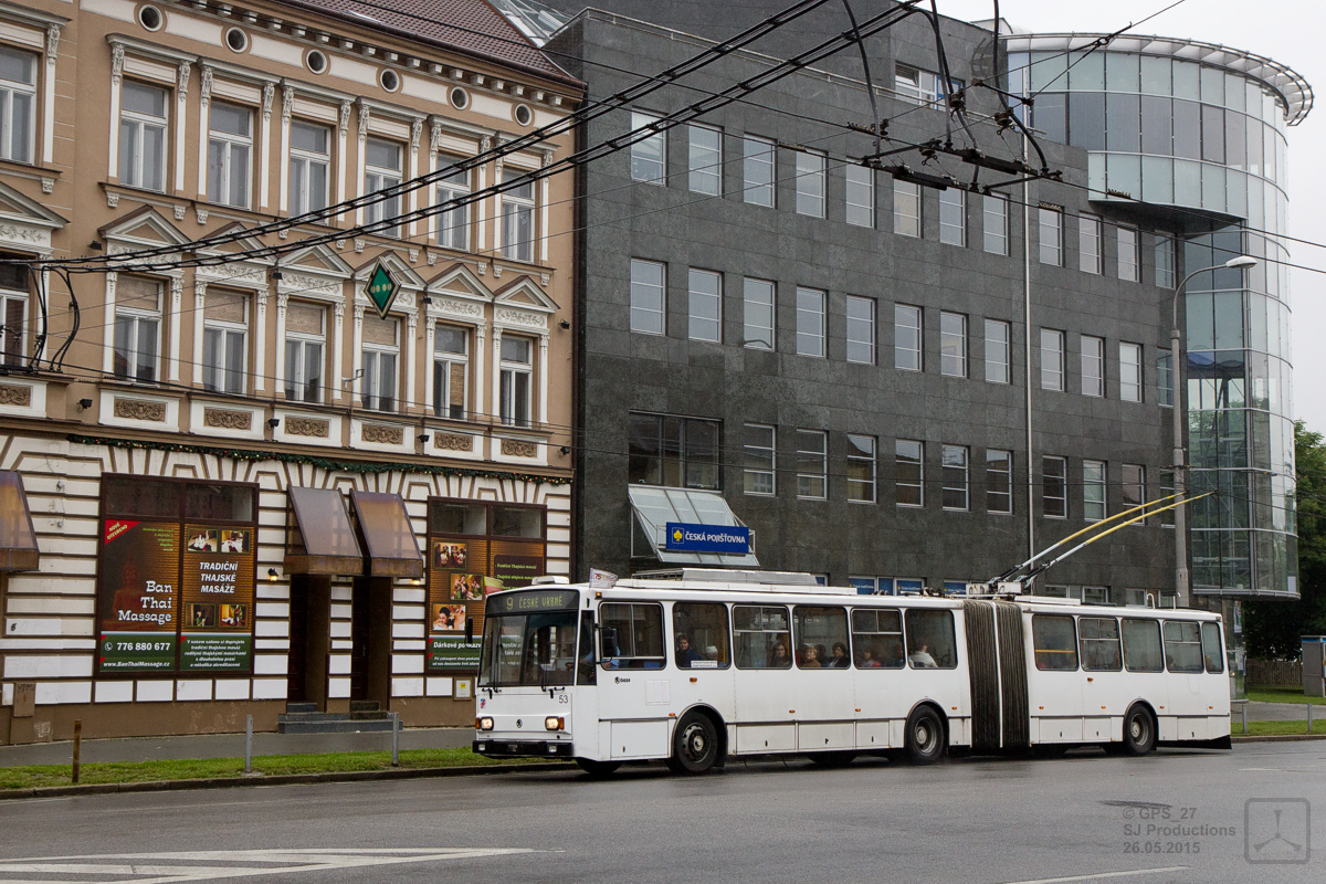 Ческе-Будеёвице, Škoda 15Tr13/7M № 53