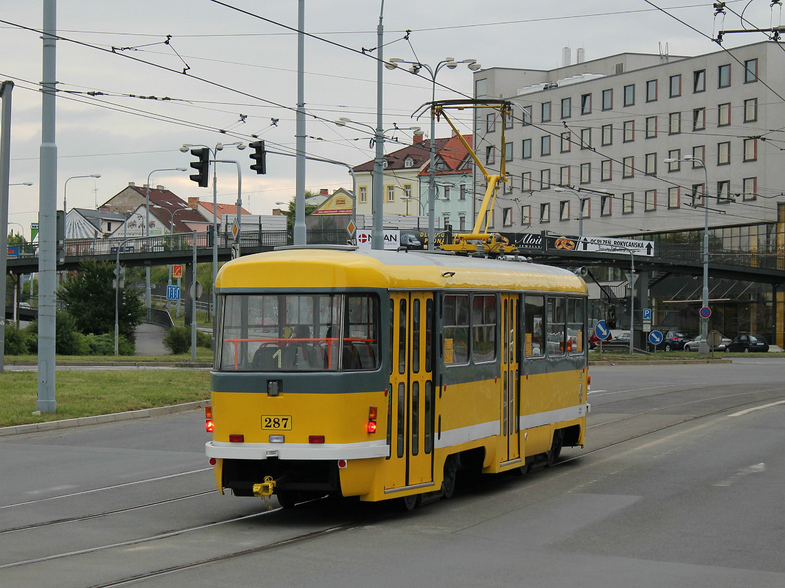 Пльзень, Tatra T3R.P № 287