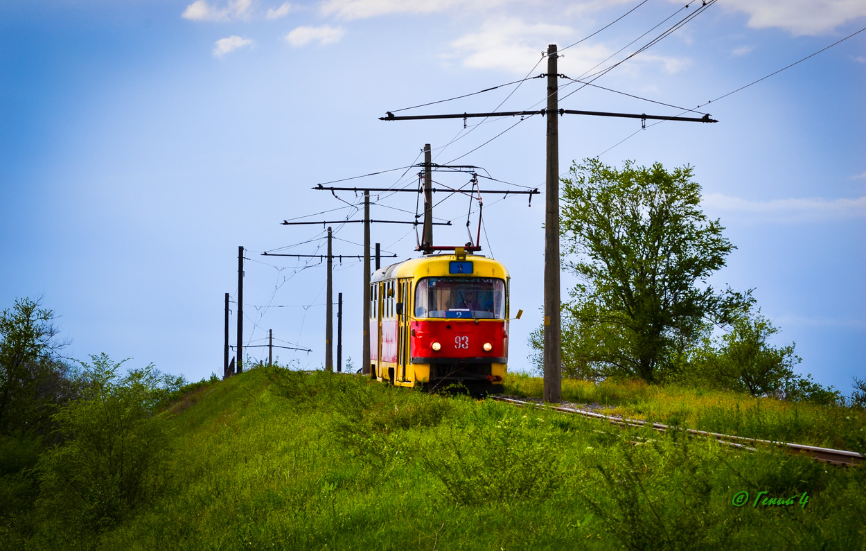 Volžski, Tatra T3SU № 93; Volžski — ZOS tram link Volžski, Tatra T3SU № 93; Volžski — ZOS tram link
