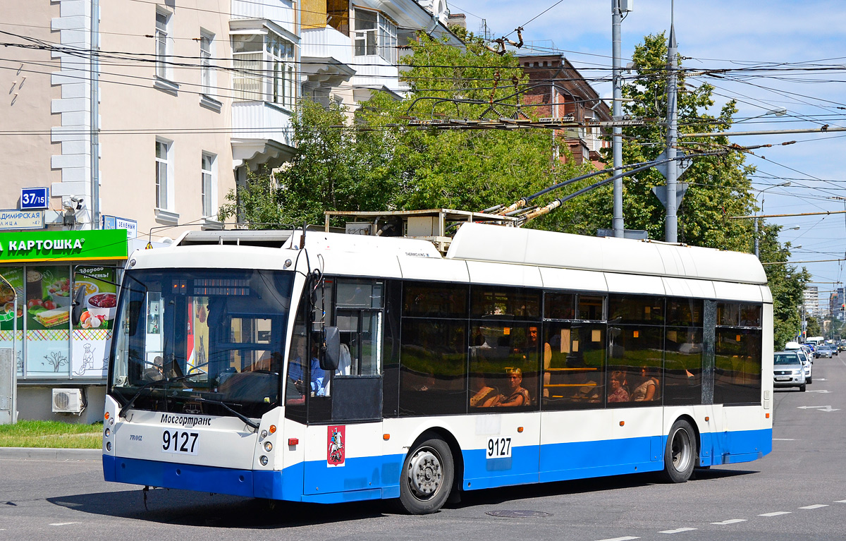 Москва, Тролза-5265.00 «Мегаполис» № 9127