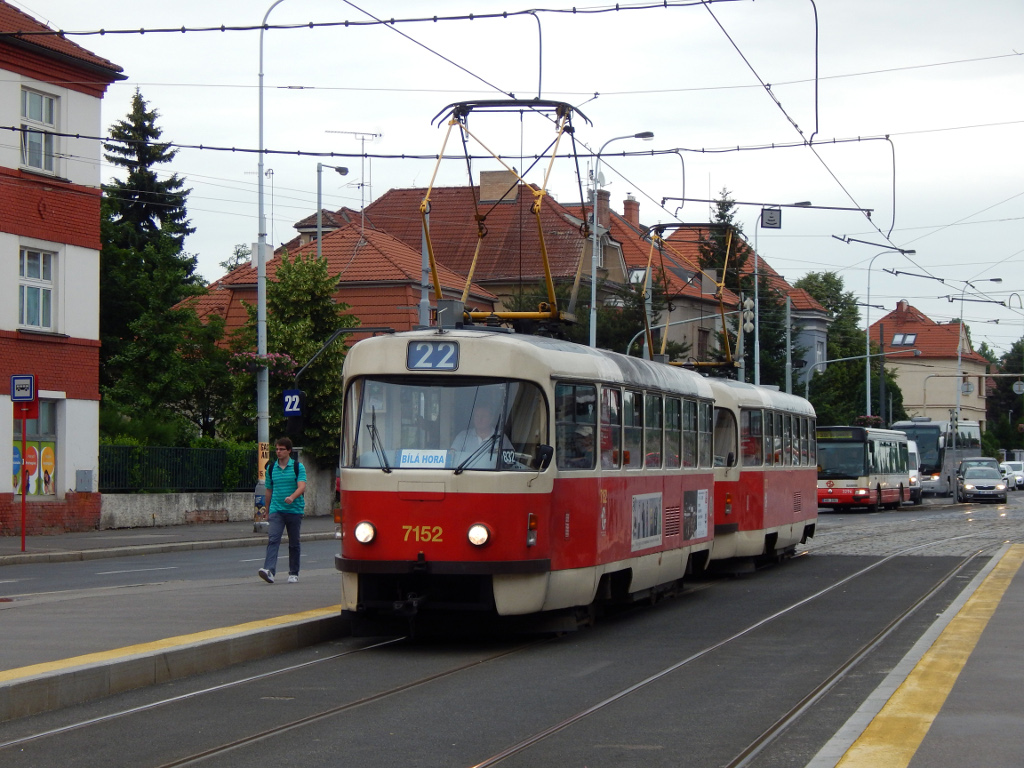 Прага, Tatra T3SUCS № 7152
