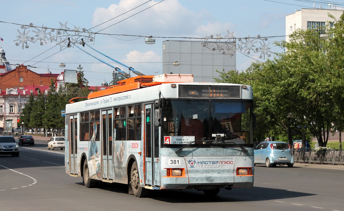 Томск, Тролза-5275.05 «Оптима» № 381