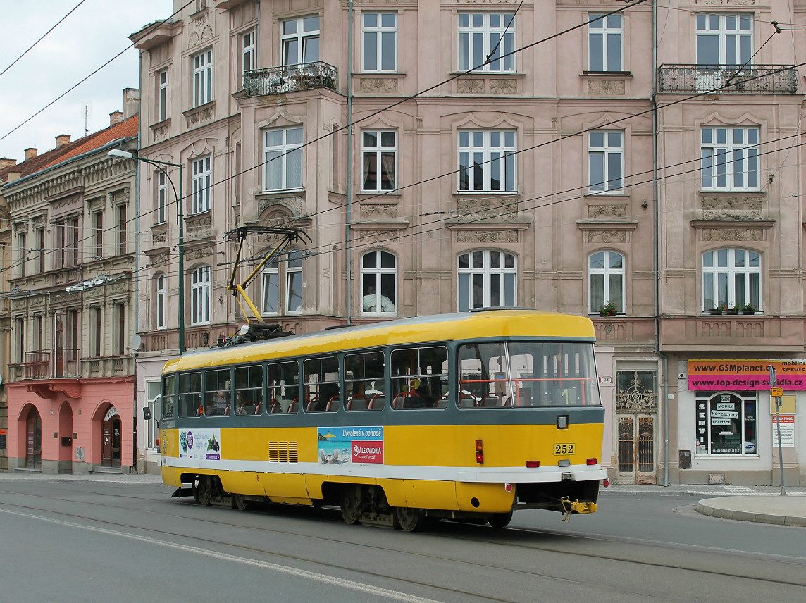 Пльзень, Tatra T3R.P № 252